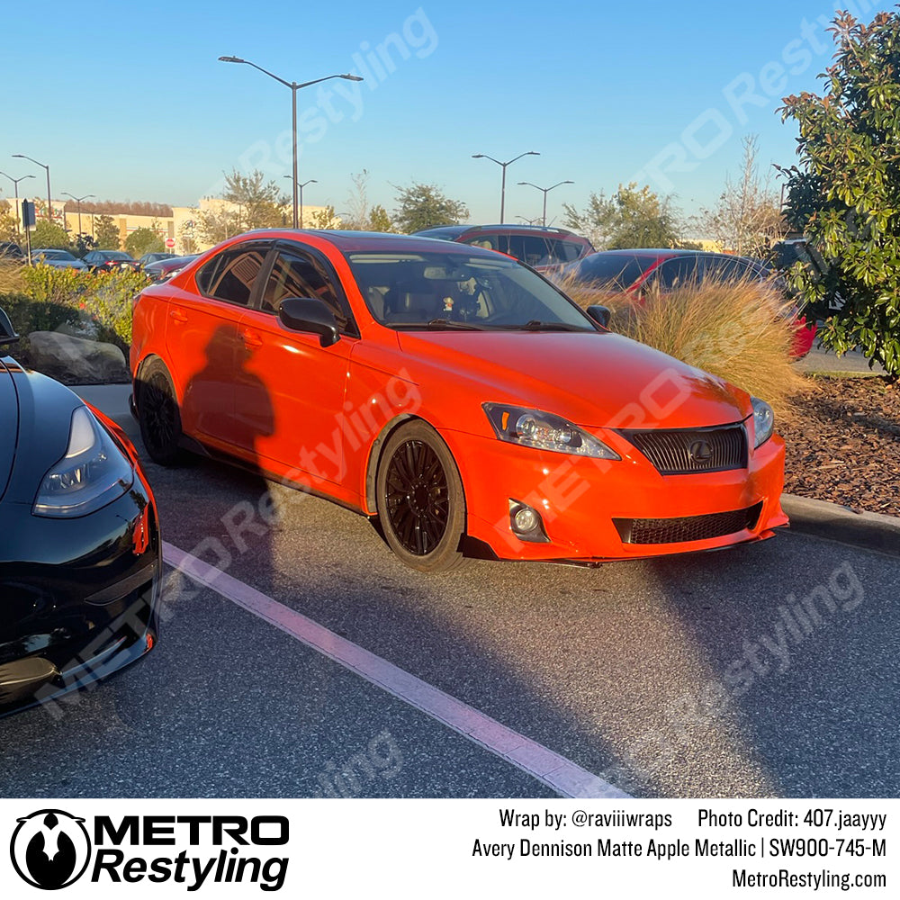 avery orange lexus wrap
