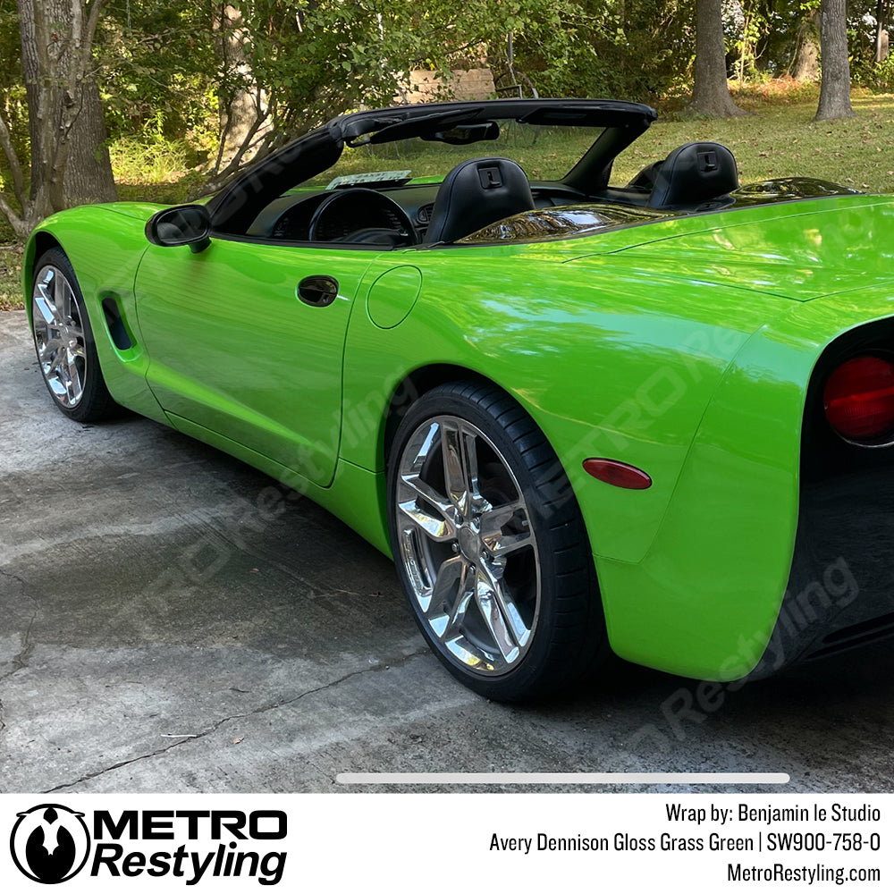 Chevy Gloss Grass Green Wrap