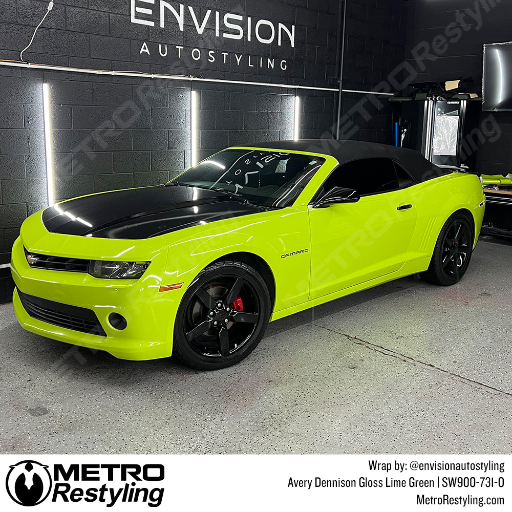 chevy camaro car wrap