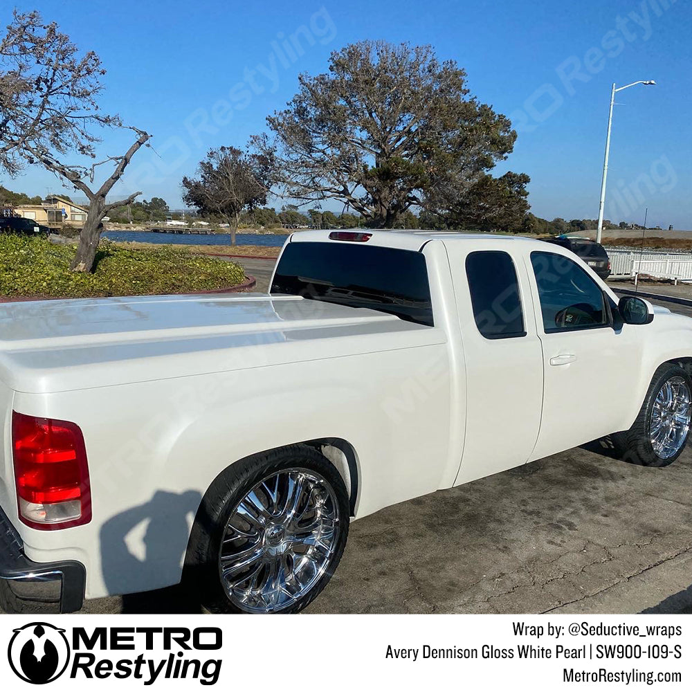 Gloss White Pearl Wrap