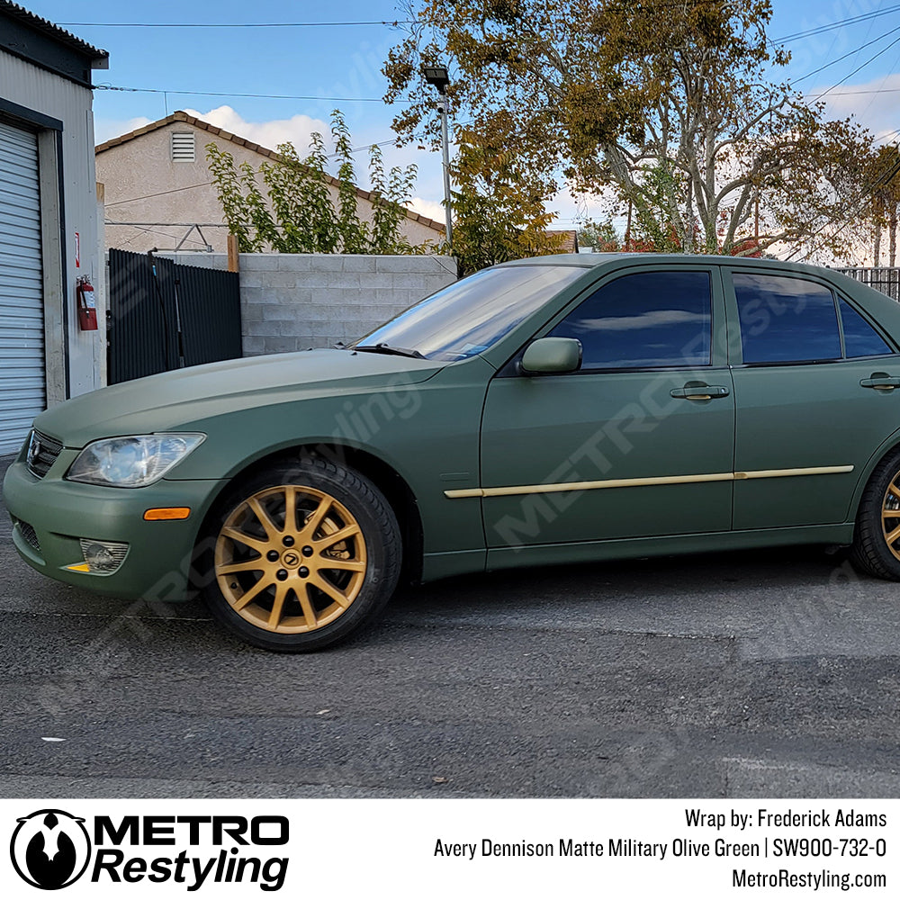 Matte Military Green Vinyl