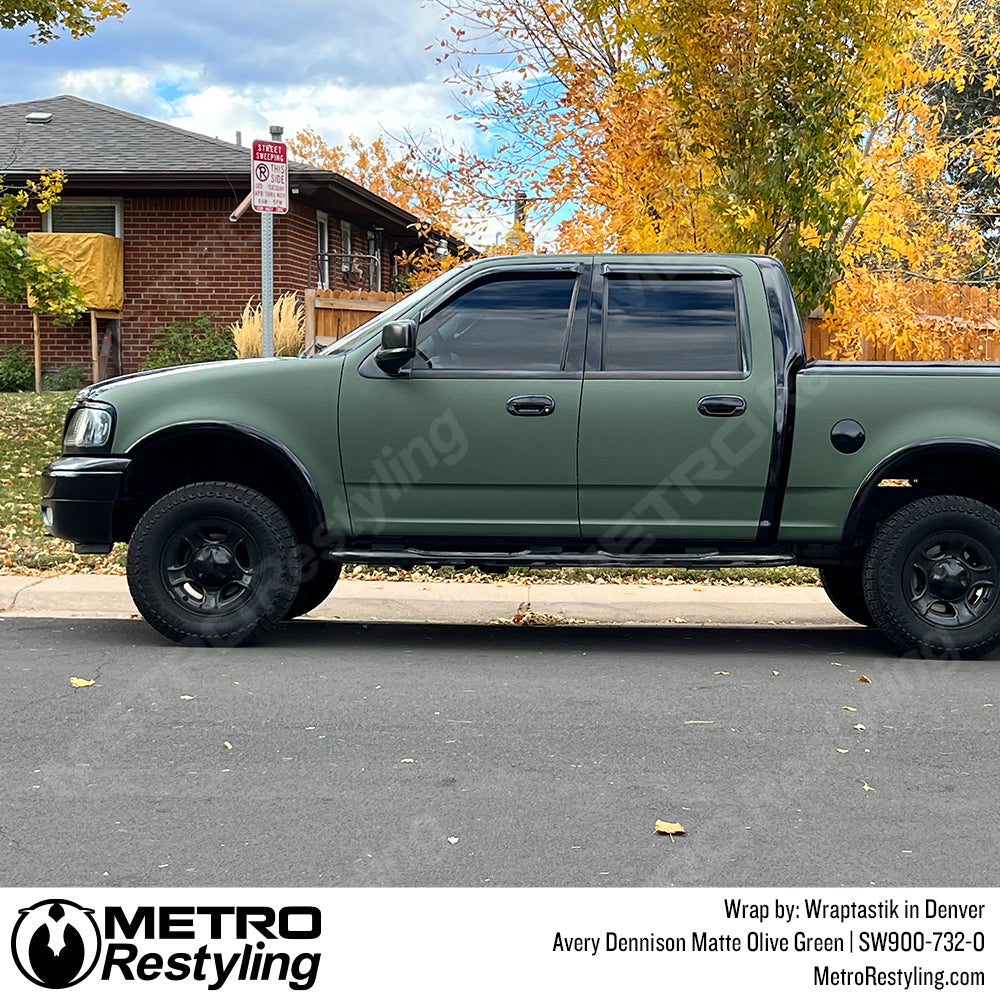 Dodge Green Matte Wraps