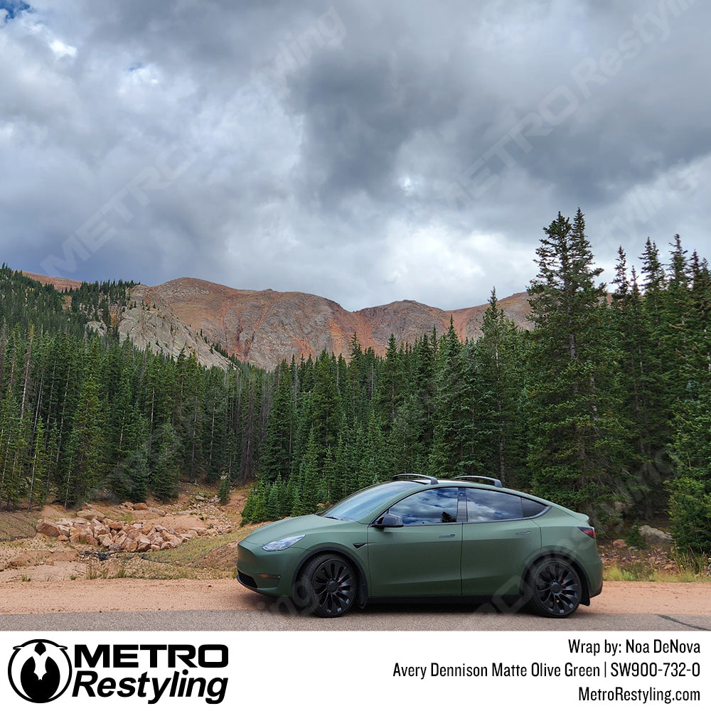 Tesla Green Wrap