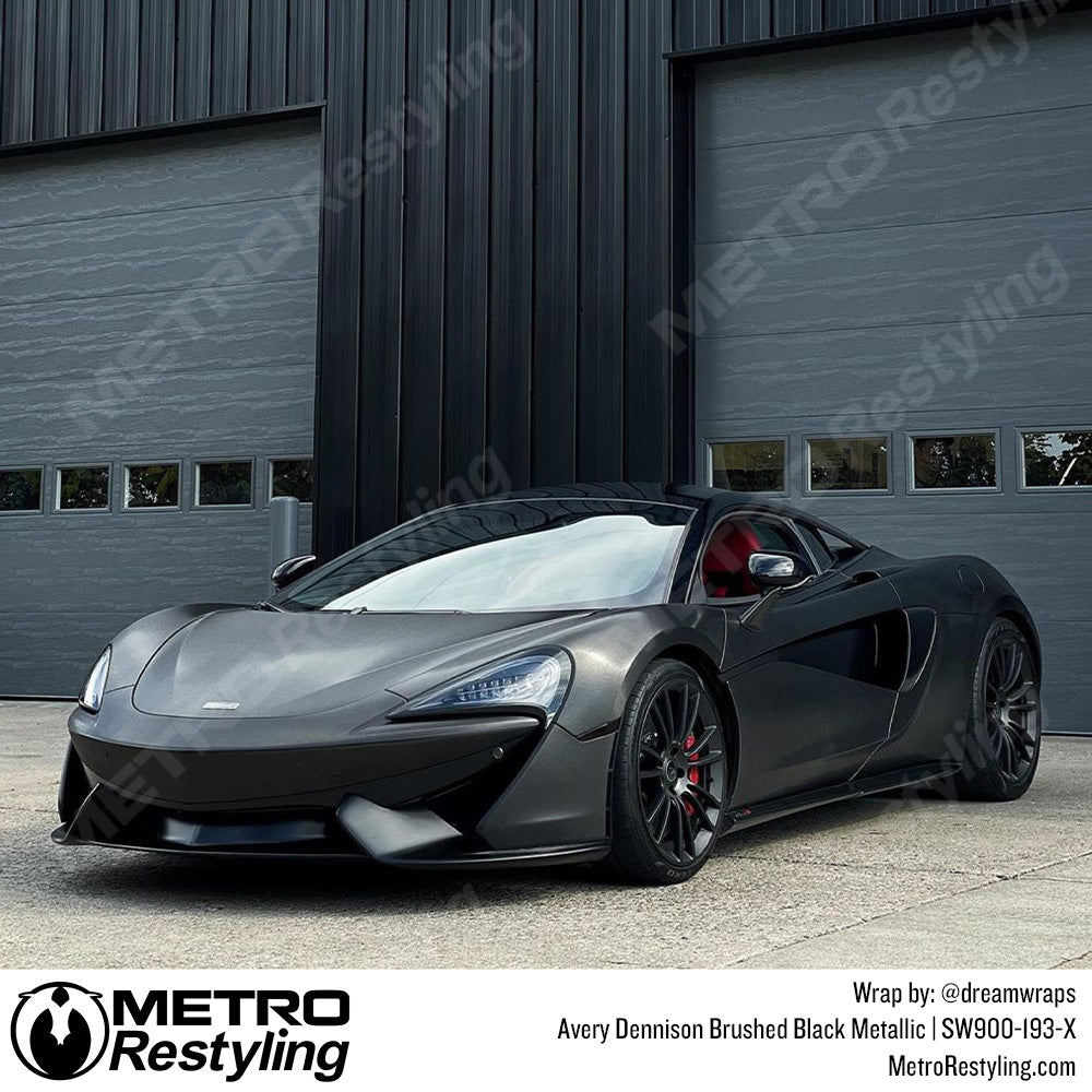 Avery Dennison SW900 Brushed Black Metallic