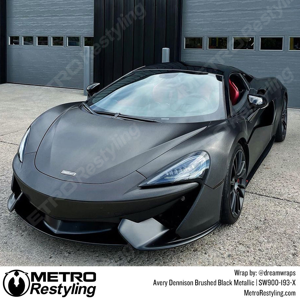 Avery Dennison SW900 Brushed Black Metallic