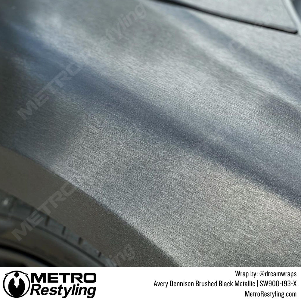Avery Dennison SW900 Brushed Black Metallic