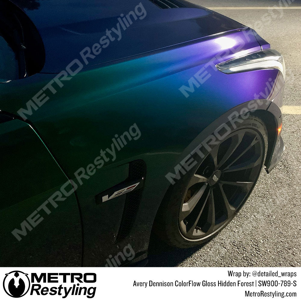 Hidden Forest Green Cadillac