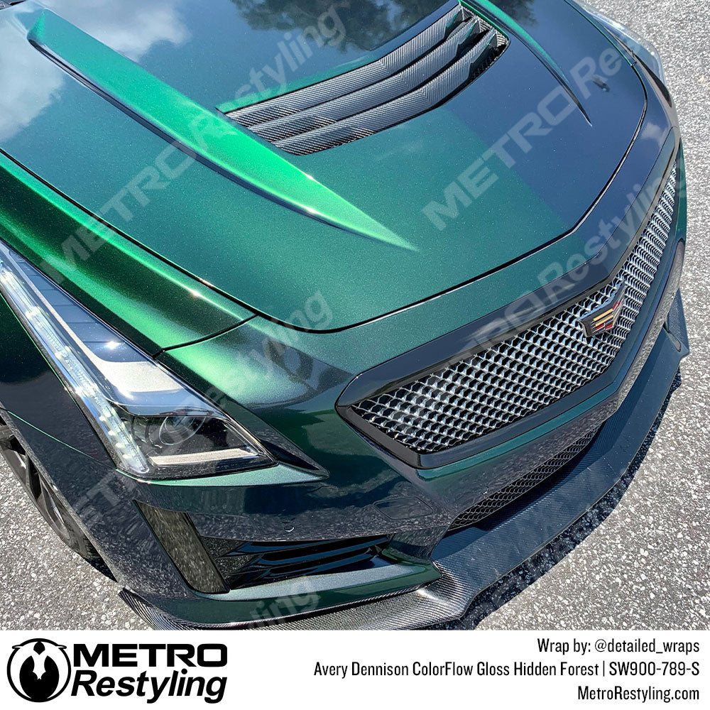 Hidden Forest Green Cadillac