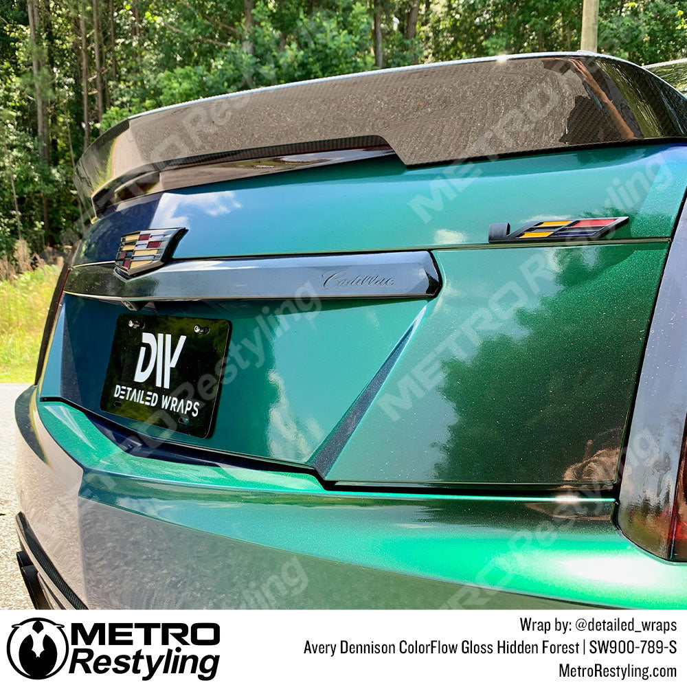 Hidden Forest Green Cadillac