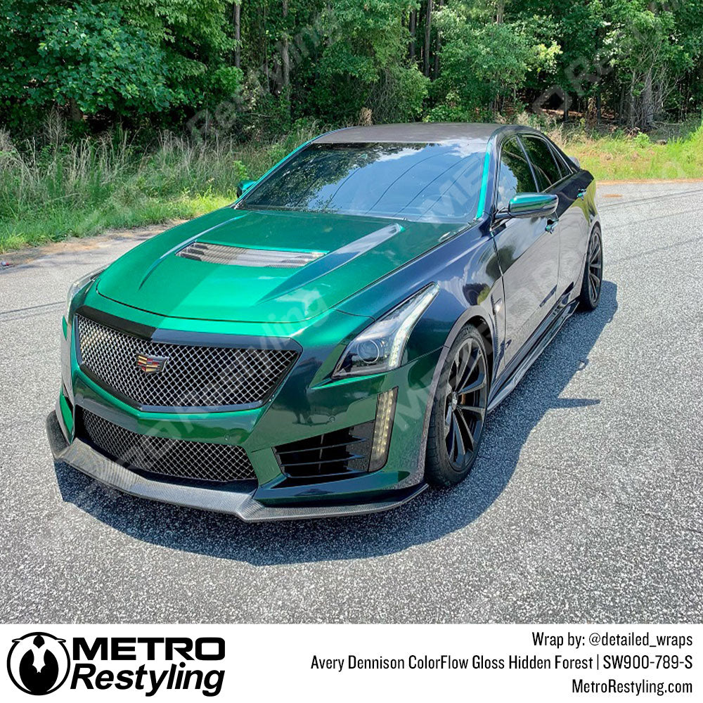 Hidden Forest Green Cadillac