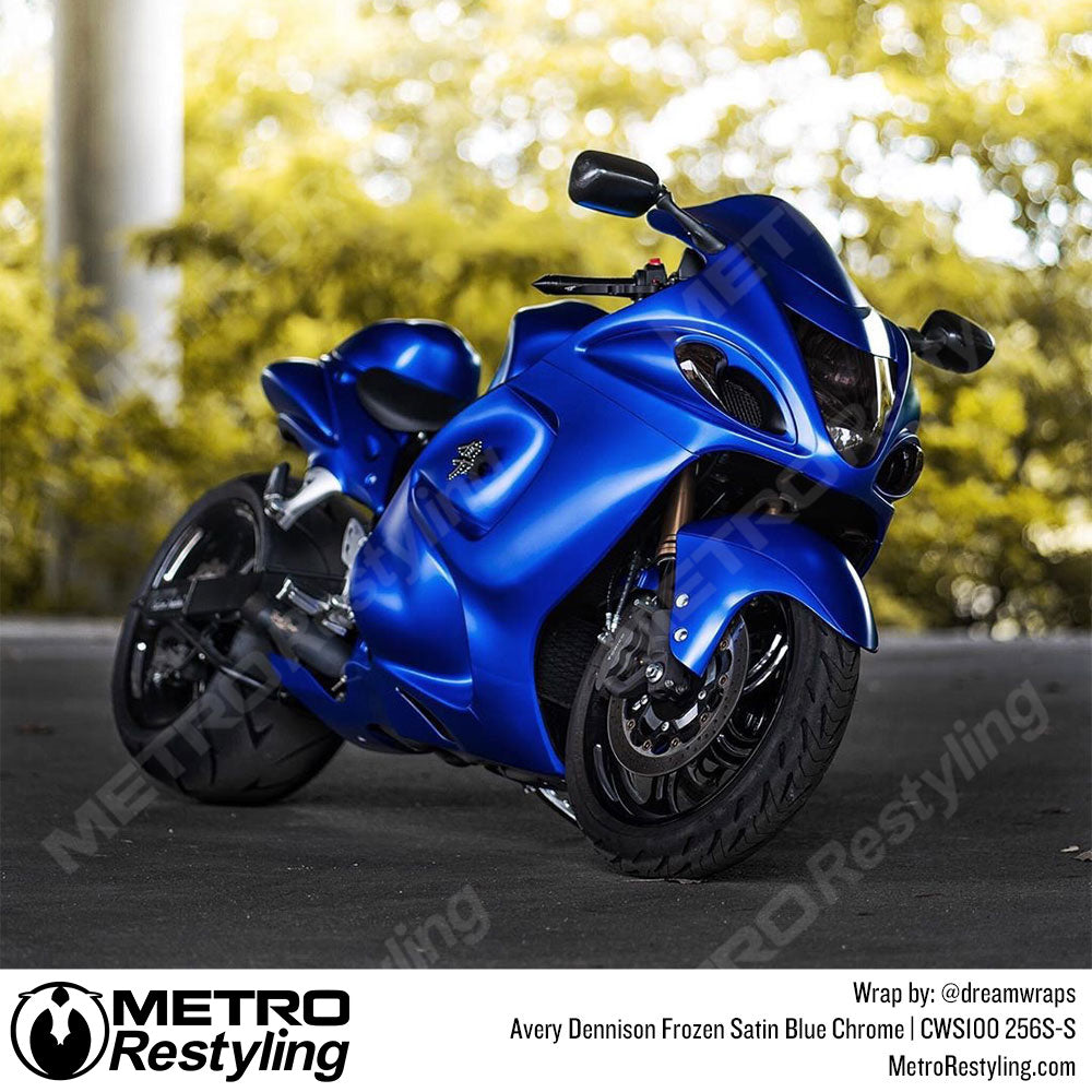 Frozen Satin Blue Conform Chrome