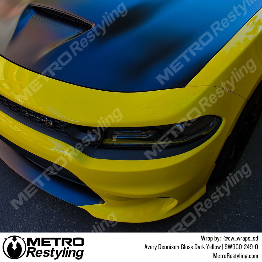 Avery Dennison SW900 Gloss Dark Yellow