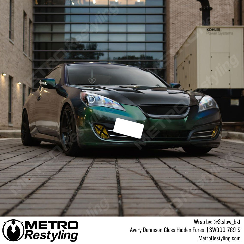 Hidden Forest Green Cadillac