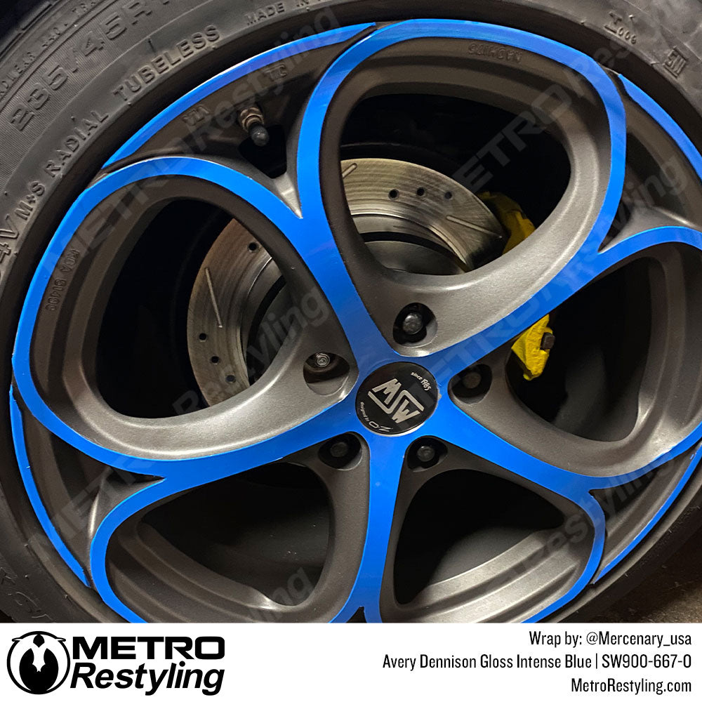 Avery Dennison SW900 Gloss Intense Blue