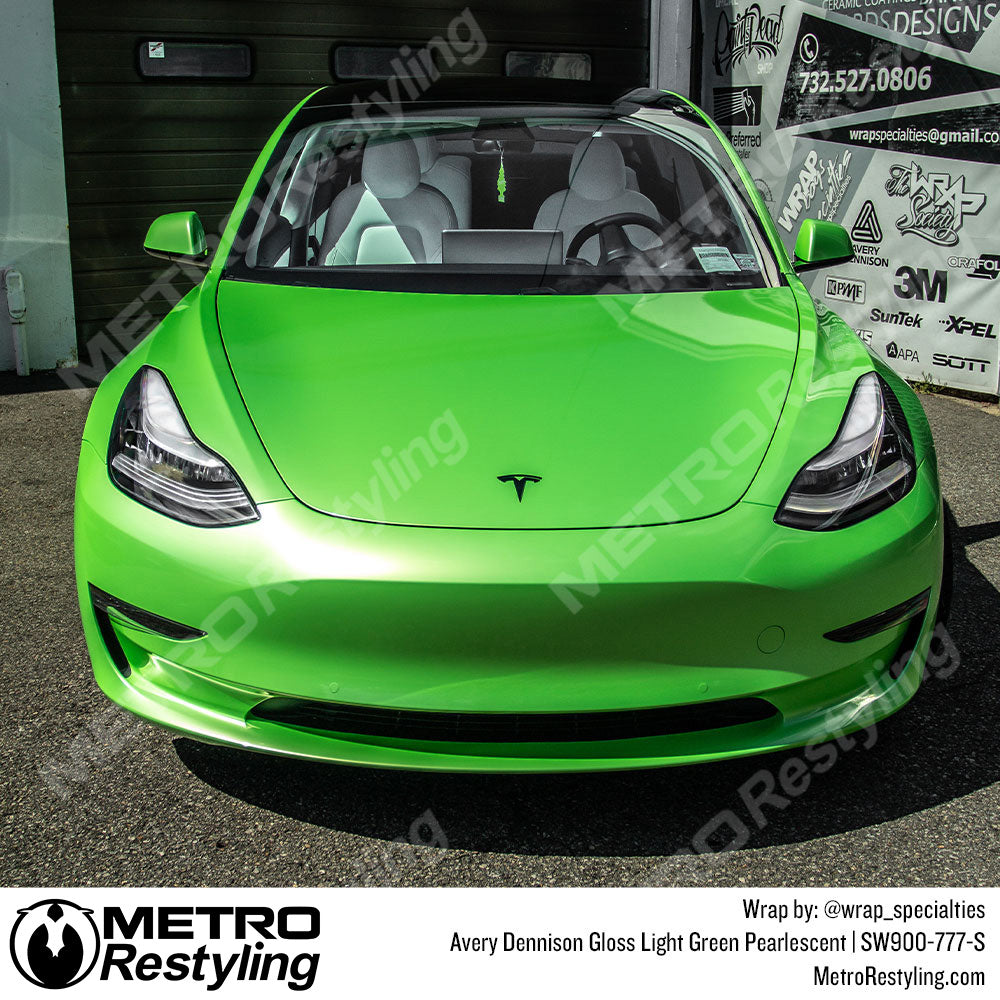 Avery Dennison SW900 Gloss Light Green Pearlescent