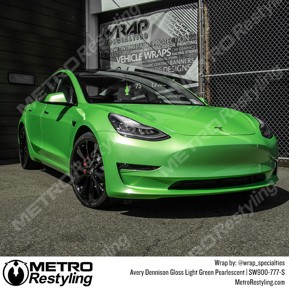 Avery Dennison SW900 Gloss Light Green Pearlescent