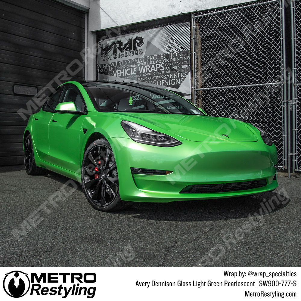 Avery Dennison SW900 Gloss Light Green Pearlescent