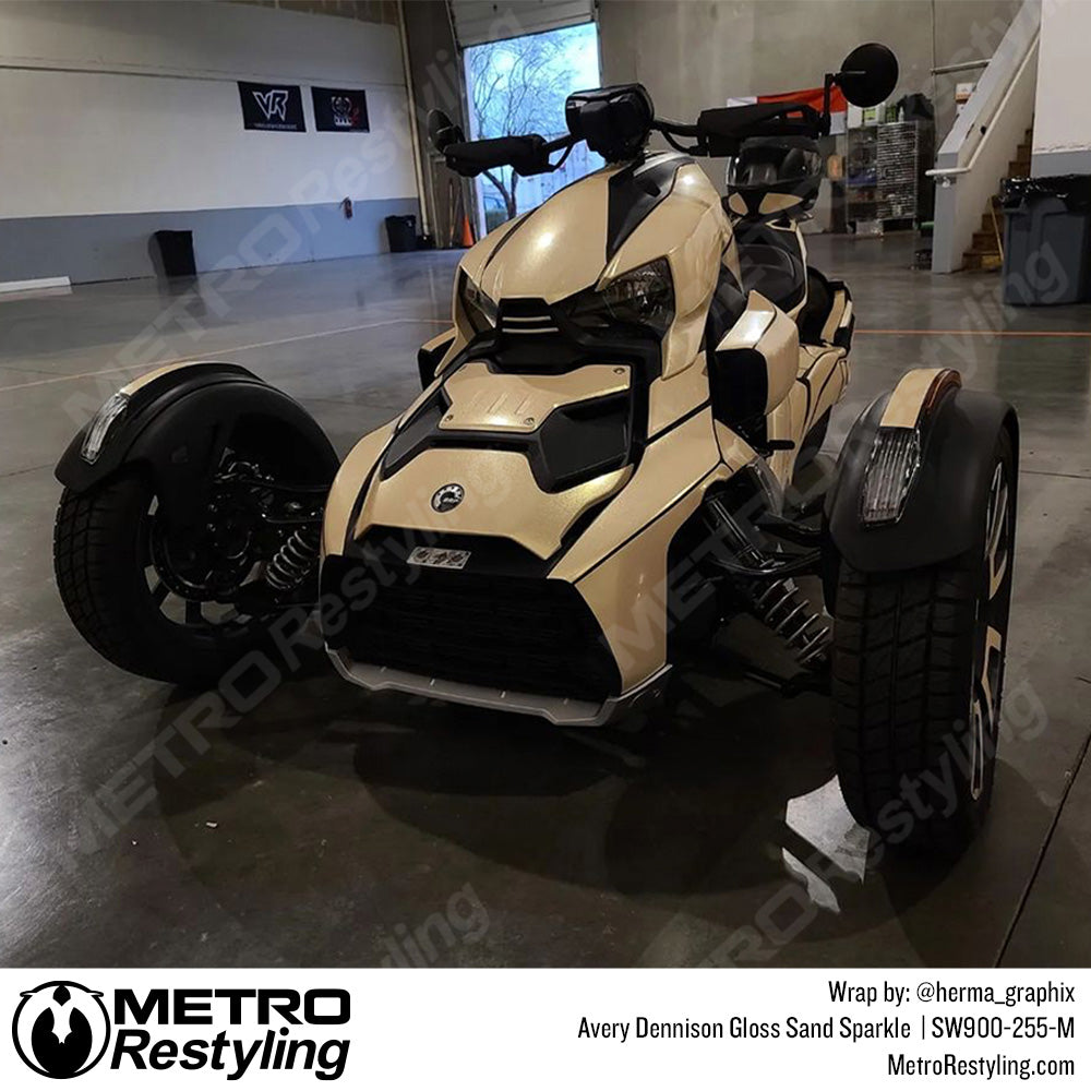 Avery Dennison SW900 Gloss Sand Sparkle Vinyl Wrap