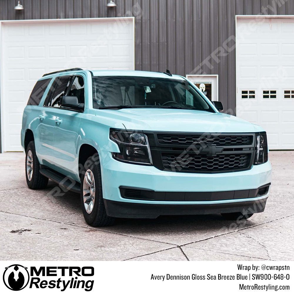 Gloss Sea Breeze Blue Chevy Truck