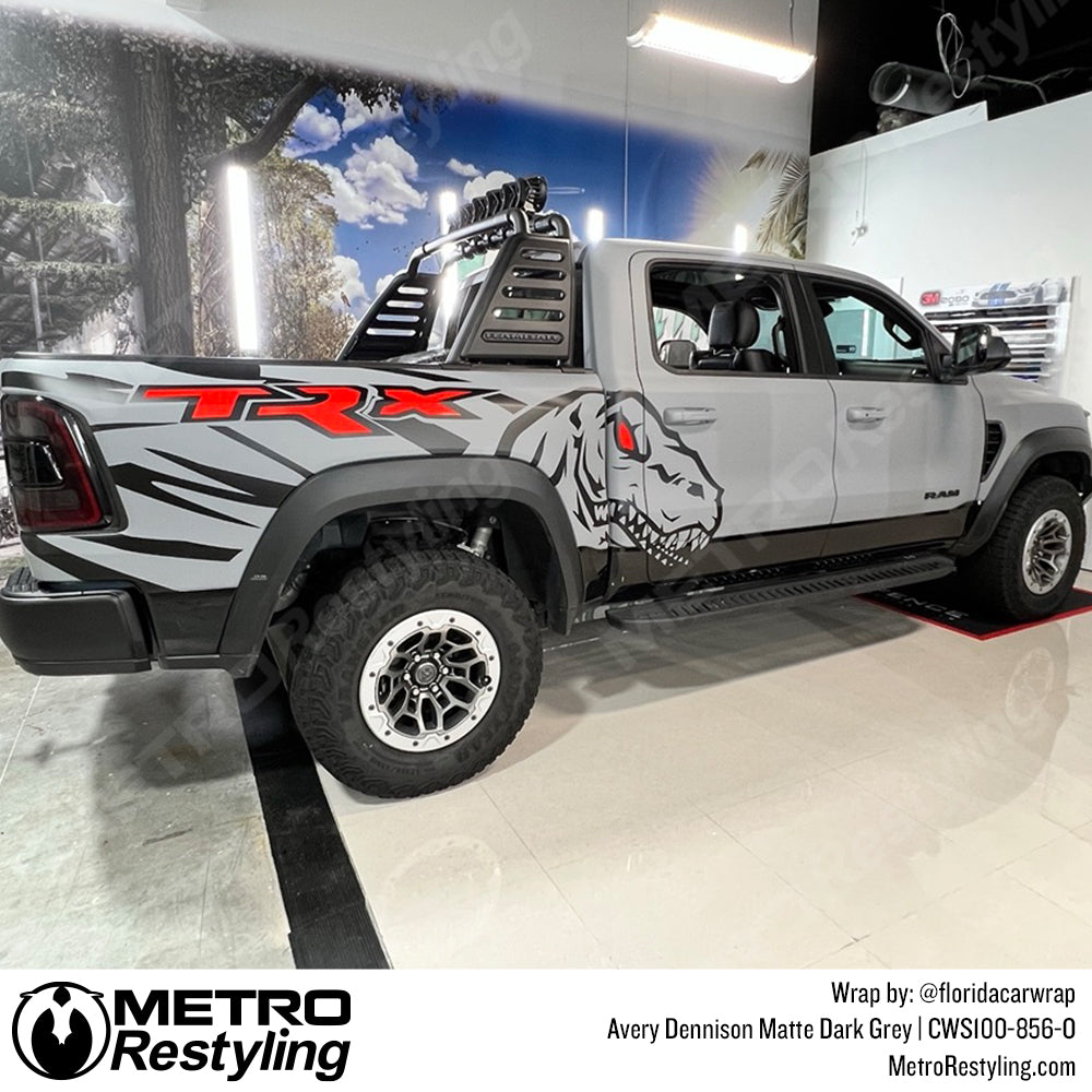 Dodge Dark Grey Wrapped