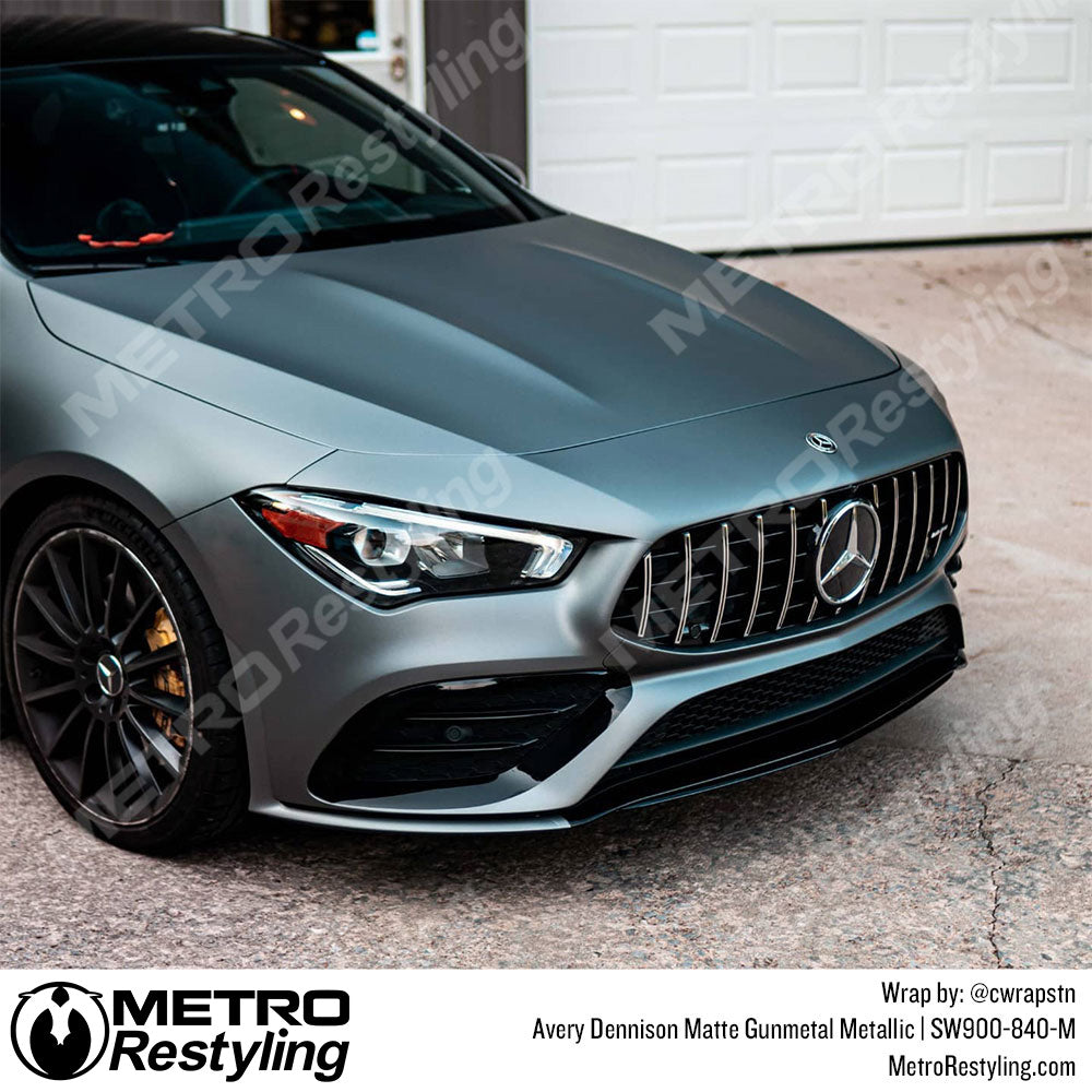 Matte Gunmetal Metallic Benz