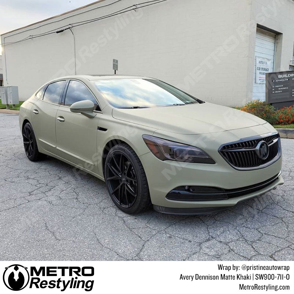 Matte Khaki Green buick