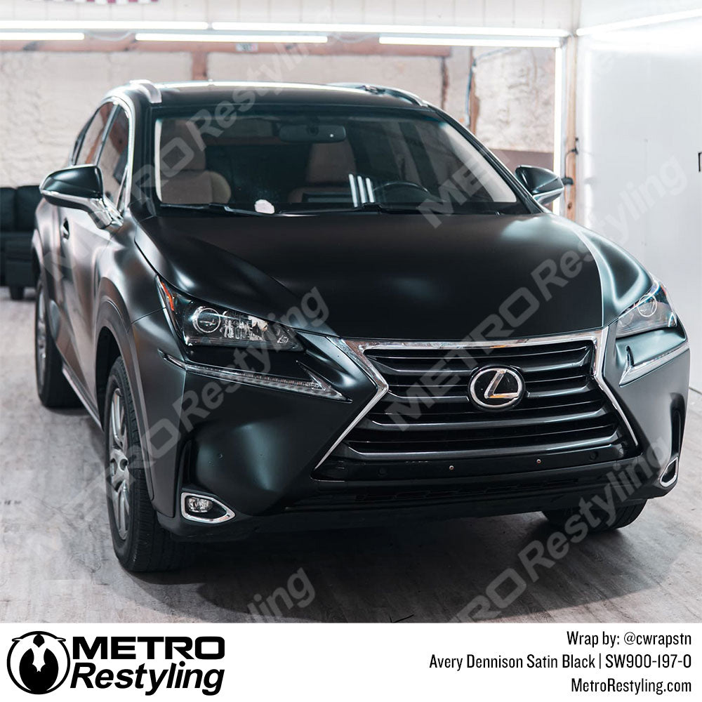 Satin Black Lexus