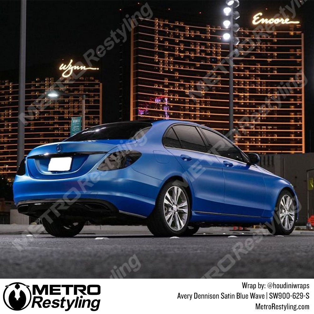 Satin Wave Blue Benz
