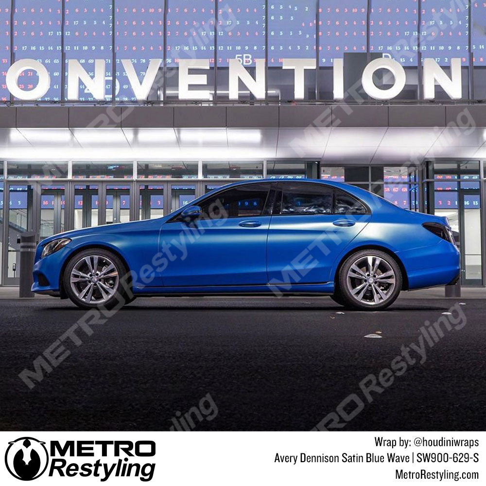 Satin Wave Blue Benz