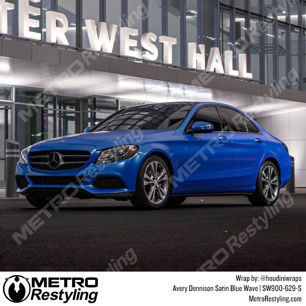 Satin Wave Blue Benz