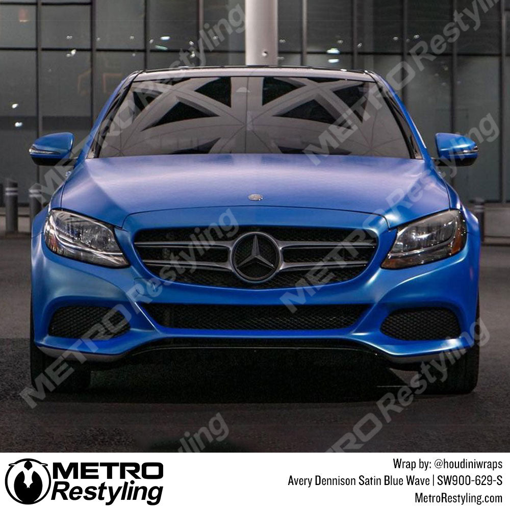 Satin Wave Blue Benz