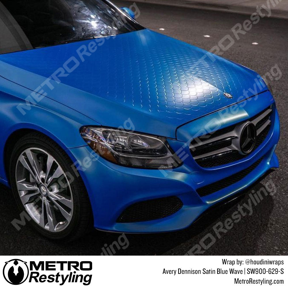 Satin Wave Blue Benz
