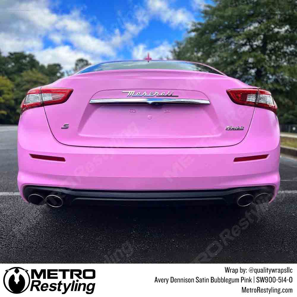 avery dennison satin bubblegum pink