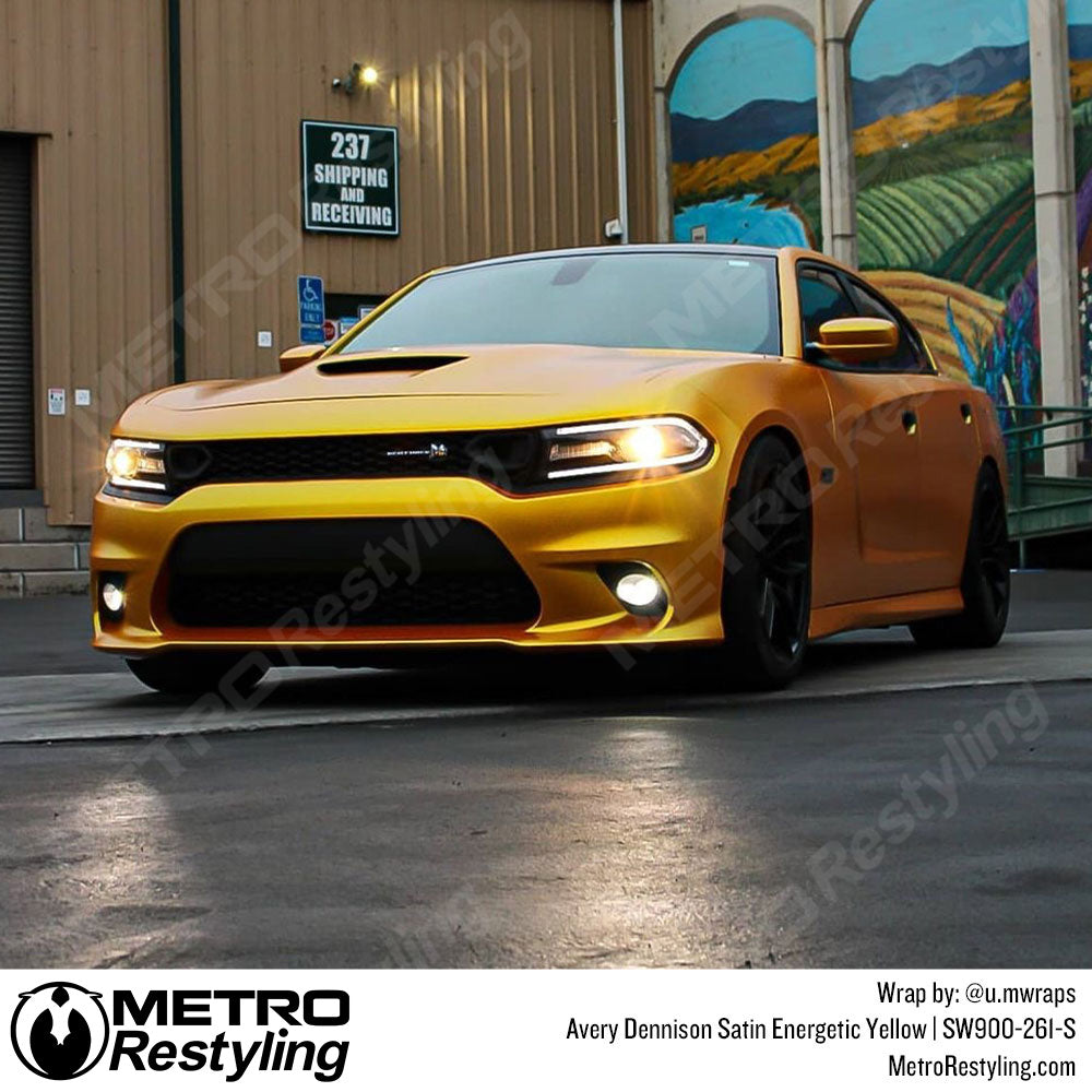 Satin Energetic Yellow Charger