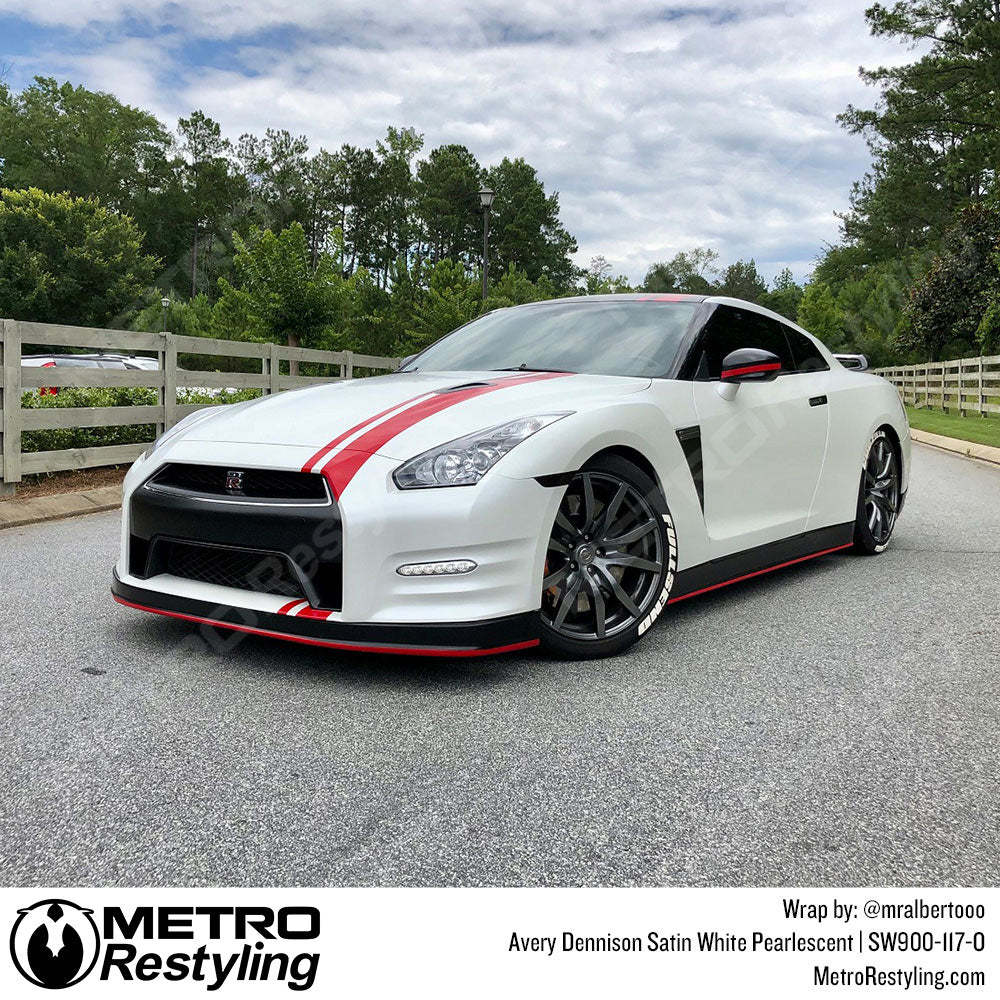 Avery Dennison SW900 Satin White Pearlescent