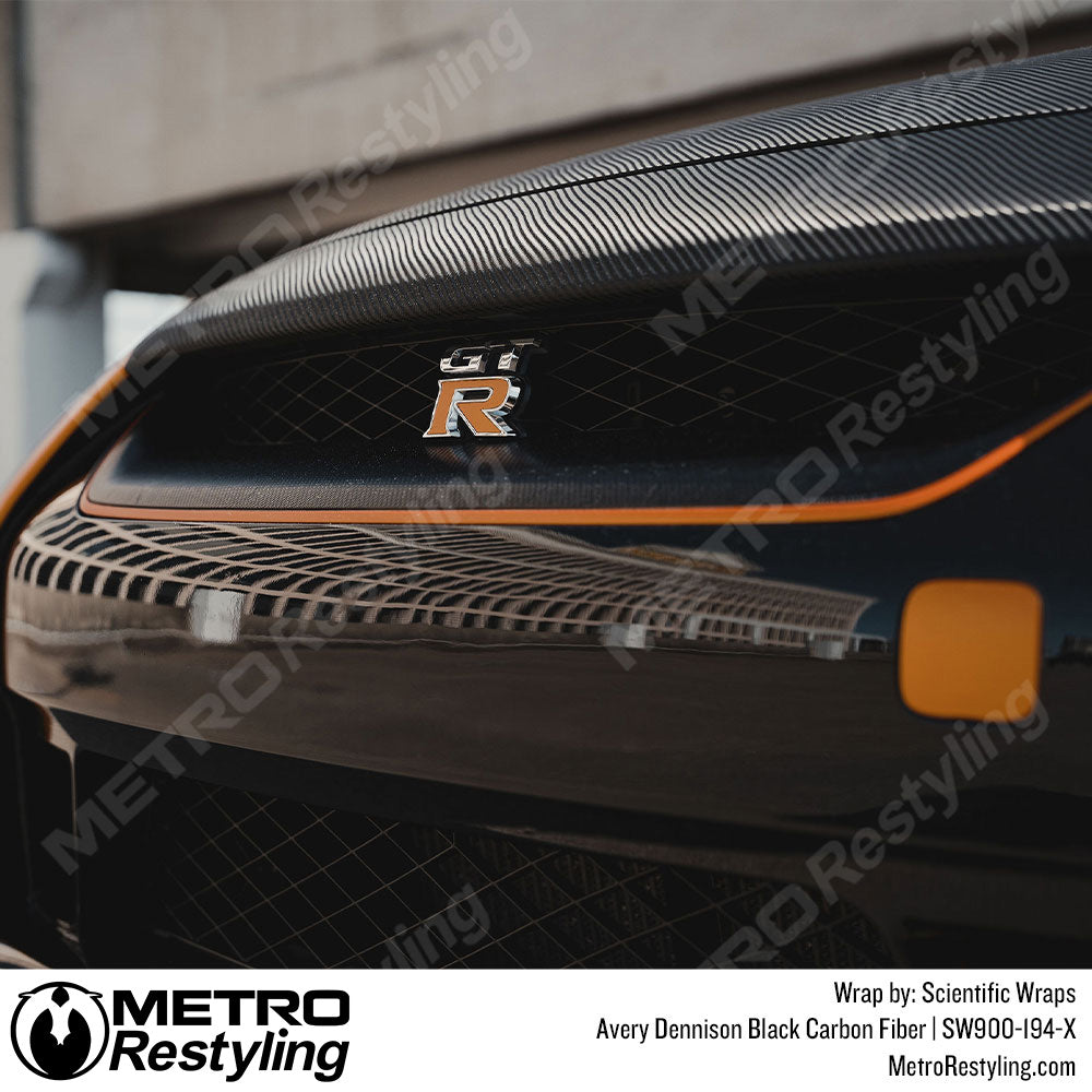 Avery Dennison SW900 Black Carbon Fiber