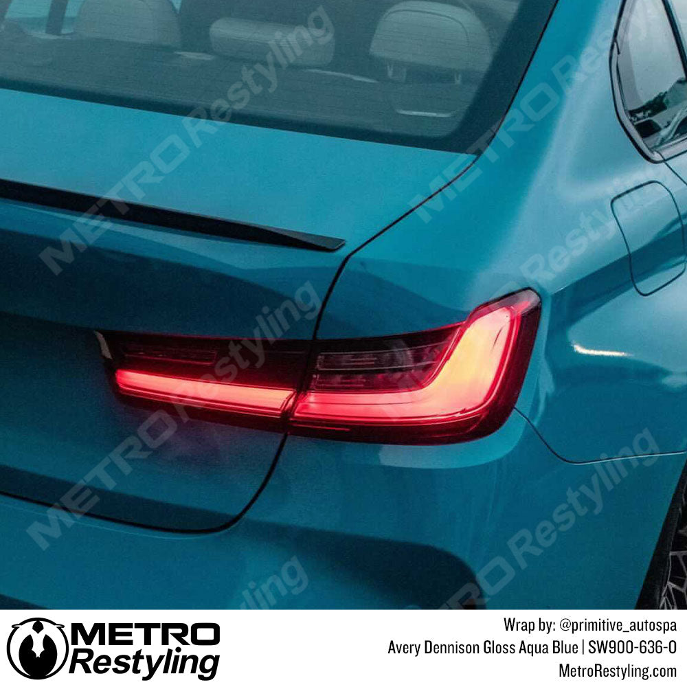 Avery Dennison SW900 Gloss Aqua Blue