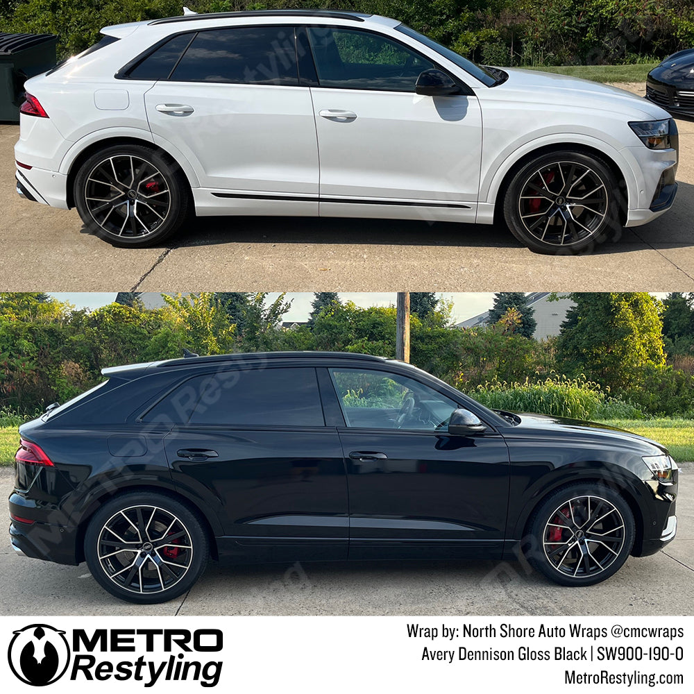 Black Audi Wrap