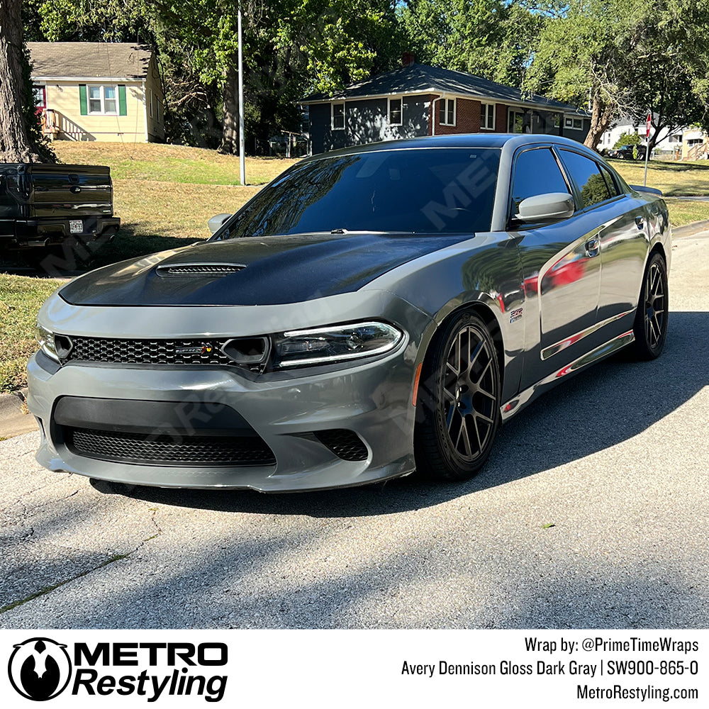 Gloss Dark Gray Charger Wrap