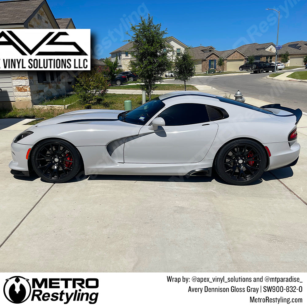 Dodge Gloss Gray Vinyl