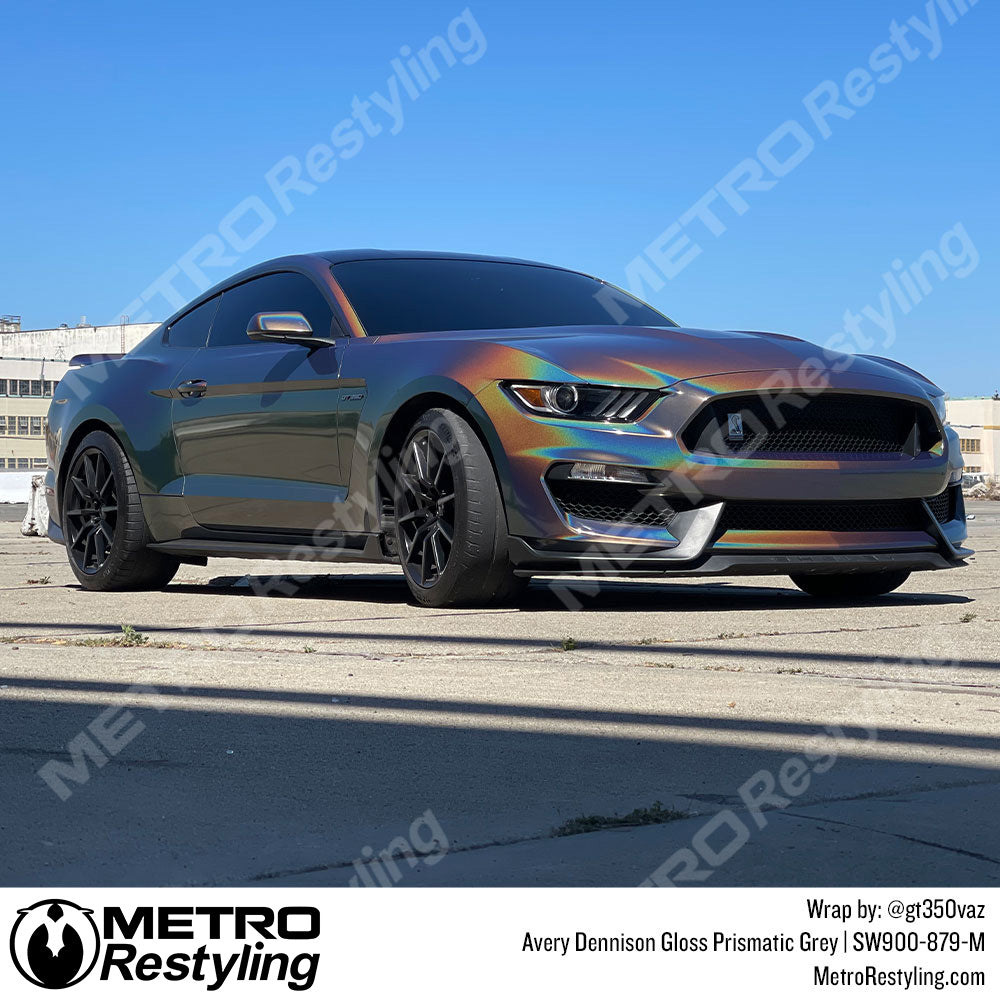 Avery Dennison SW900 Gloss Prismatic Gray Metallic