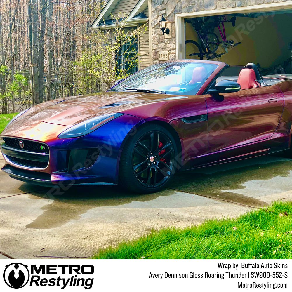 Jaguar roaring thunder wrap