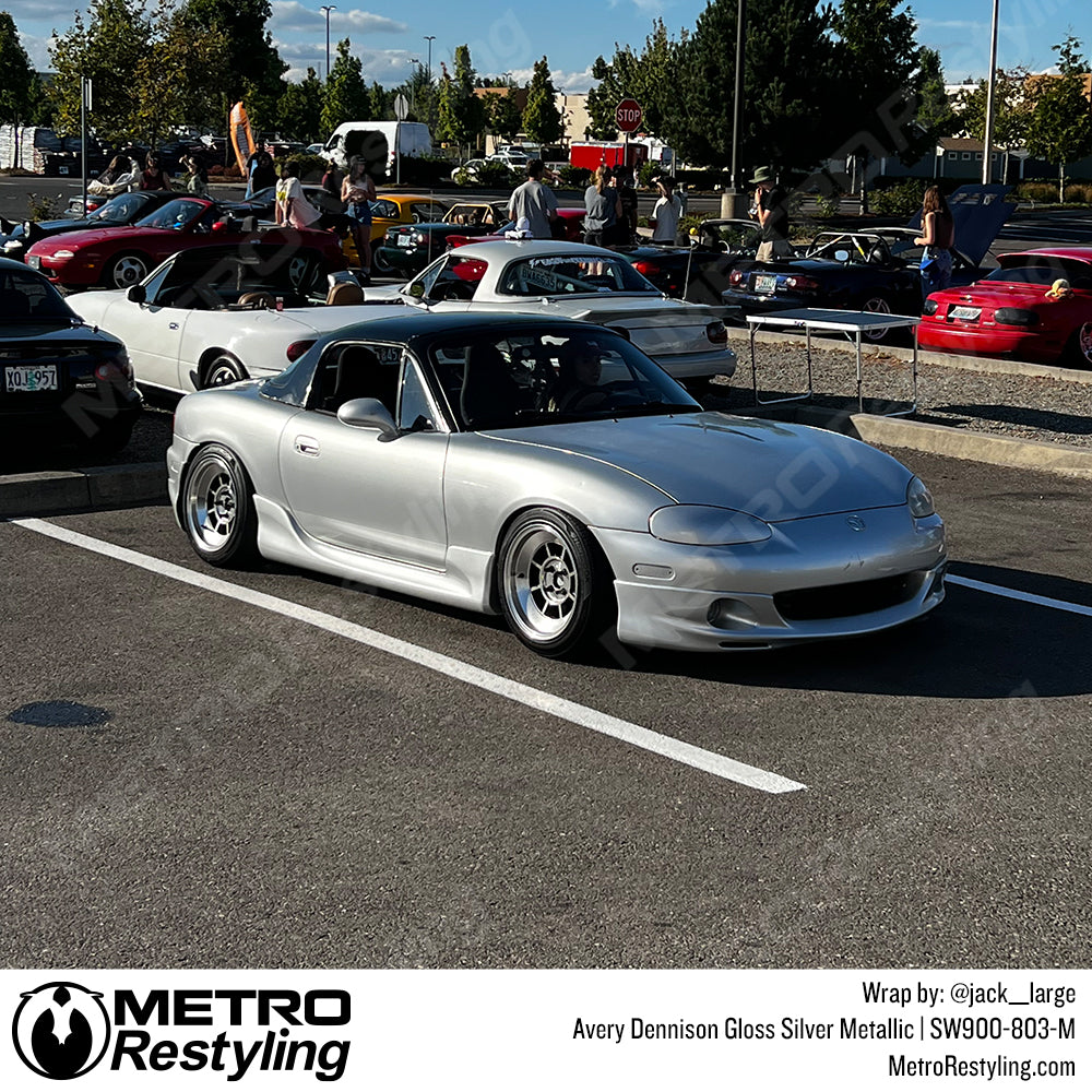Mazda Silver Metallic Vinyl