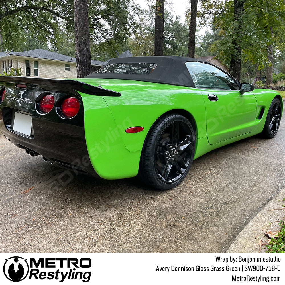 Grass Bright Green Avery Wrap