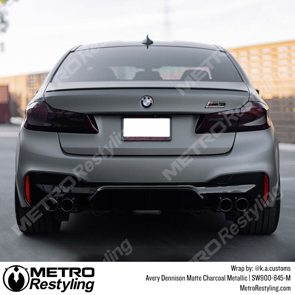 Avery Dennison SW900 Matte Charcoal Metallic BMW