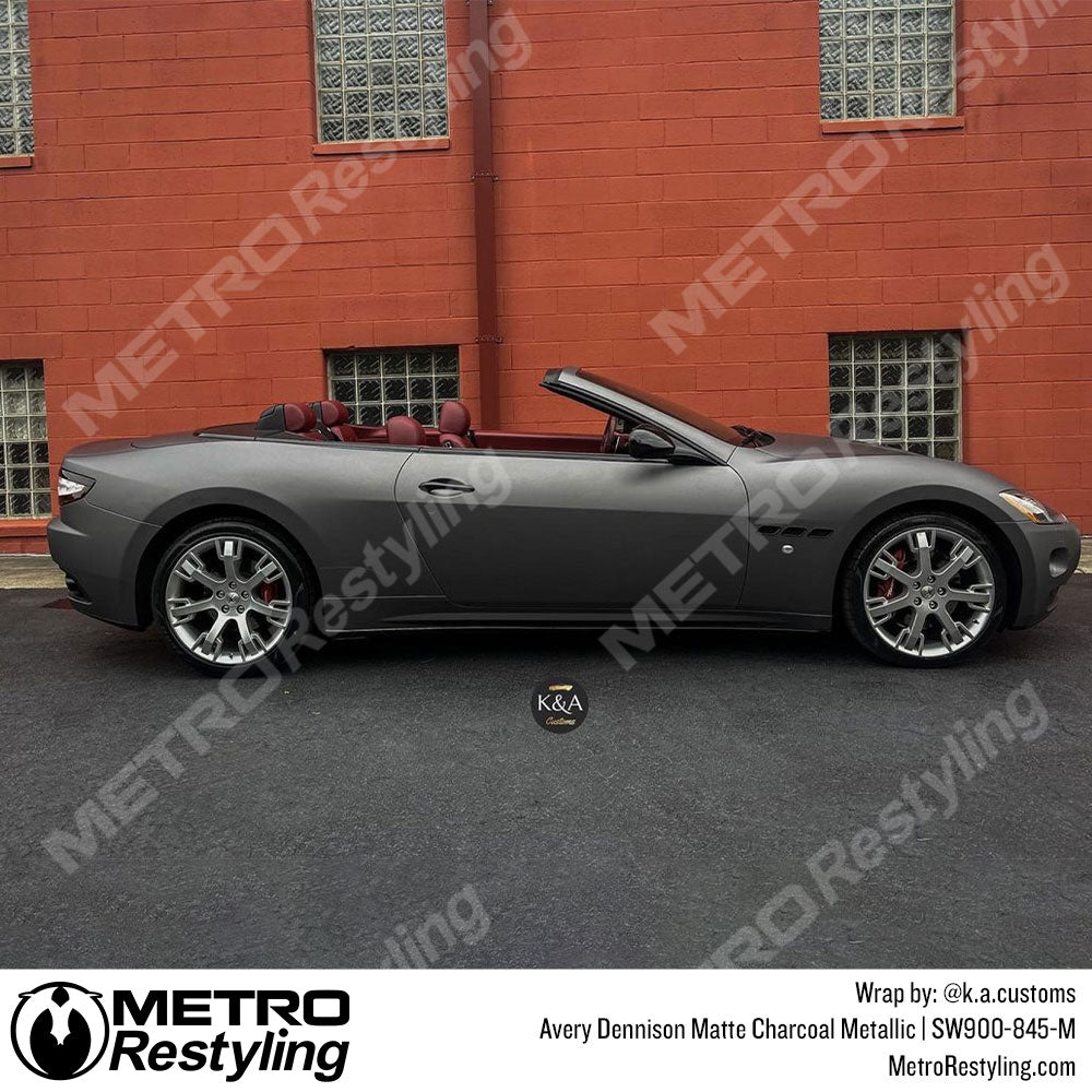 Avery Dennison SW900 Matte Charcoal Metallic