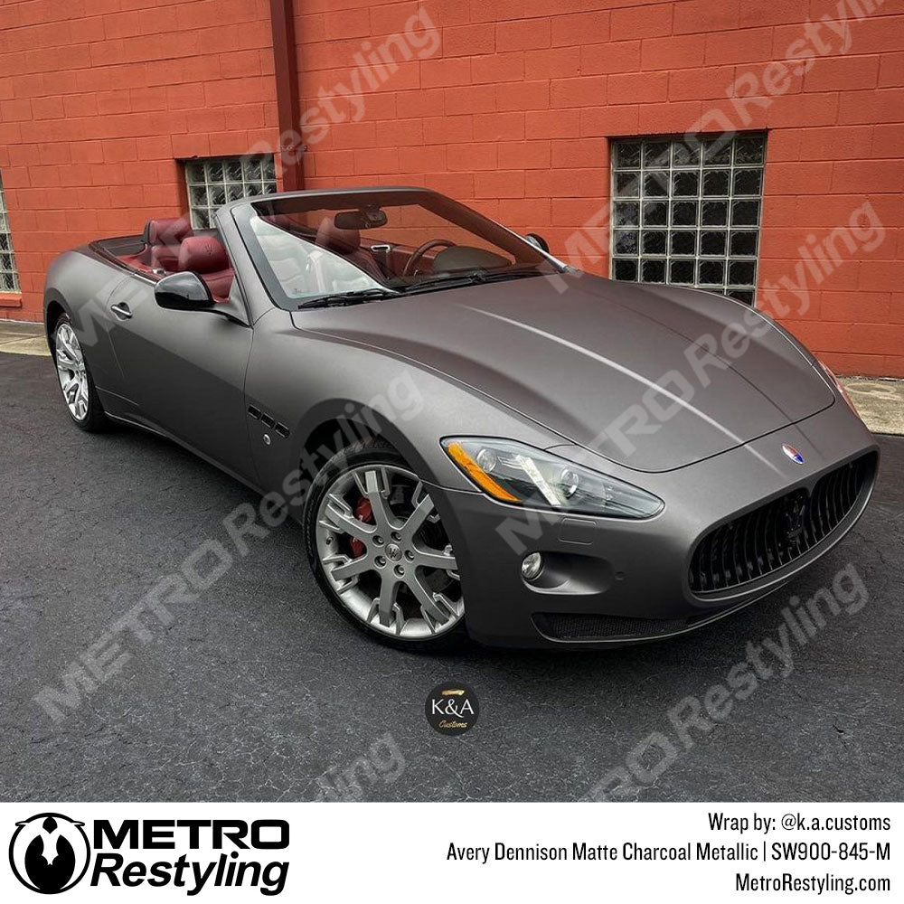 Avery Dennison SW900 Matte Charcoal Metallic