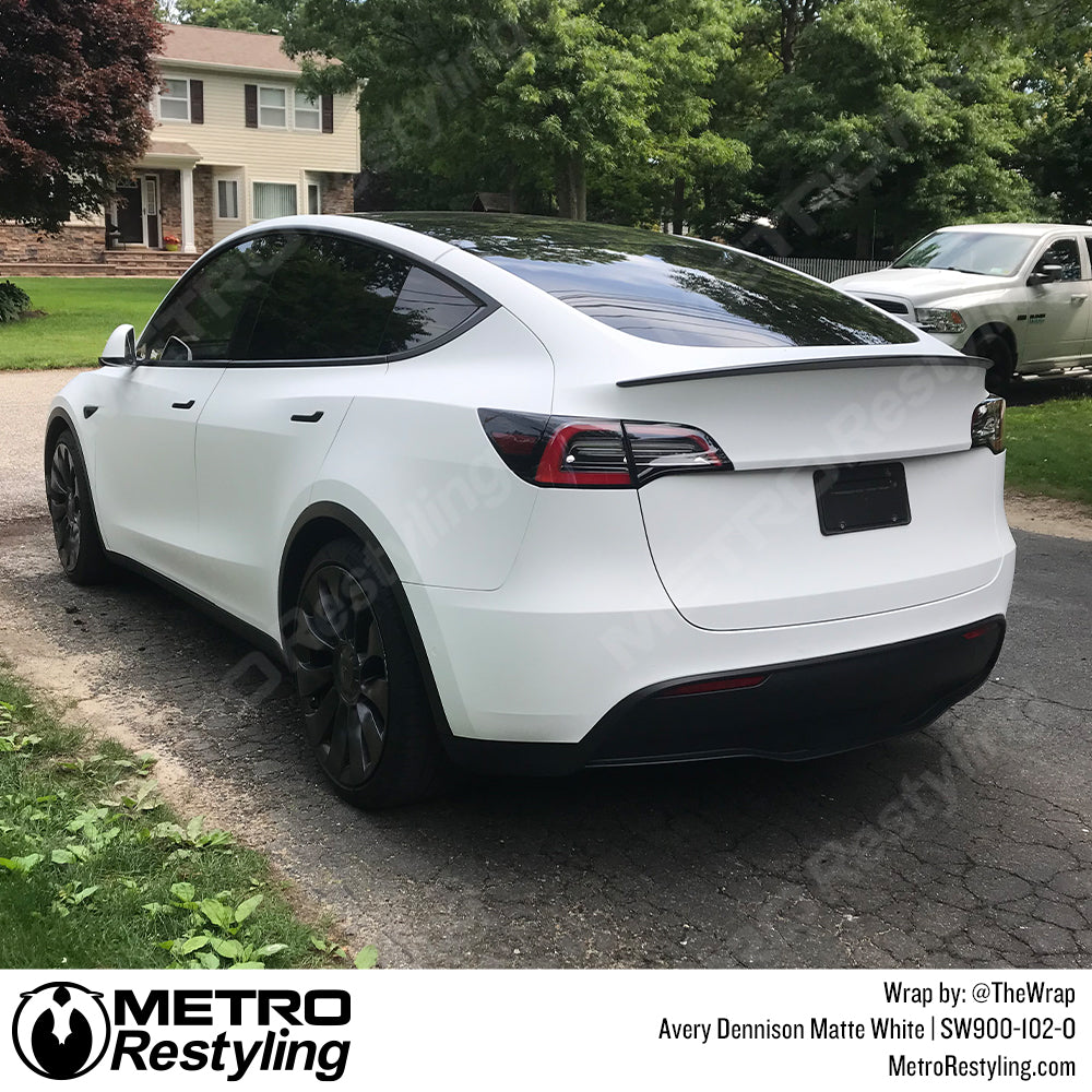 Tesla White Wrap