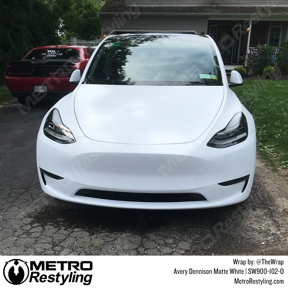 Tesla Avery White Wrap