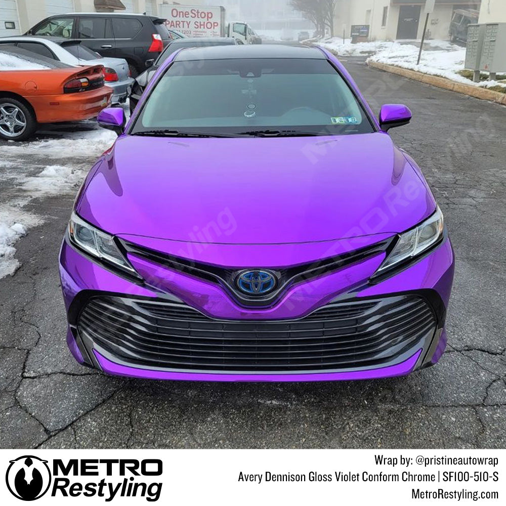 Camry Violet Vinyl Wrap